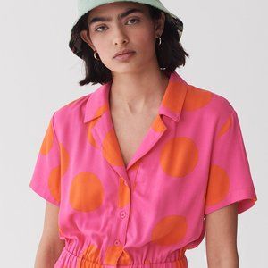 LAZY OAF Daytrip Polka Dot Jumpsuit US size 4